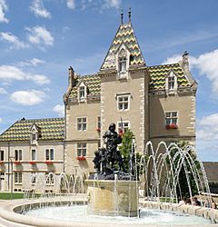 The town hall in Meursault