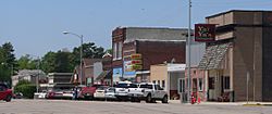 Downtown Newman Grove: north side of Hale Avenue