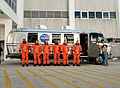 STS-129 Crew Photo Astrovan