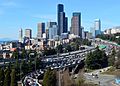 Seattle seen from Rizal Park area