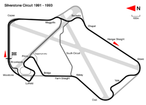 Silverstone Circuit 1991 to 1993