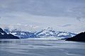 The Hubbard Glacier in Disenchantment Bay, Alaska In June of 2022