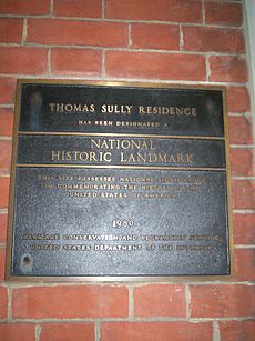 ThomasSullyHousePlaque