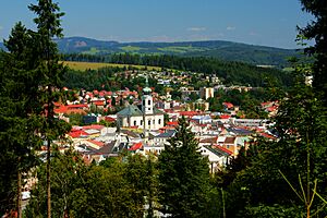 Trutnov, pohled na město