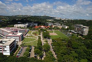 VISTA AEREA CAMPUS PAMPULHA UFMG - FOTO FOCA LISBOA