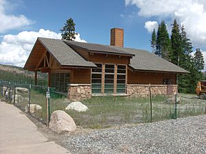 Berthoud Pass restroom