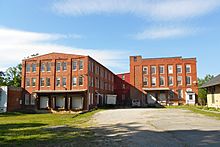 Warehouses by the depot