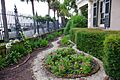 Edmondston-Alston House flowers, Charleston, South Carolina