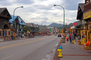 US 441 in downtown Gatlinburg c. 2018