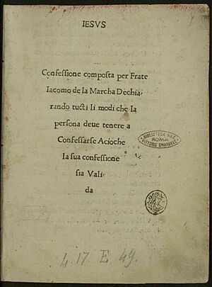 Giacomo - Confessione, circa 1476 - 513846
