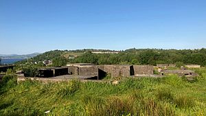 Larkfield HAA - emplacement 1 (NW) Lyle Hill, Bow Hill