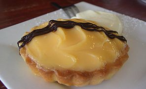 Lemon tart (cropped)