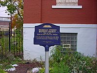 Macedonia Baptist Church marker