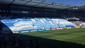 Malmö FF - BK Häcken 2016 tifo