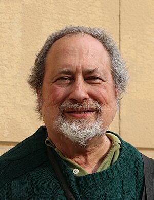 Stallman smiling