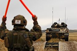 Soldier Guiding Tank Over Bridge MOD 45148903.jpg