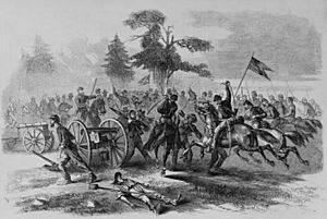 Union cavalry charge culpepper