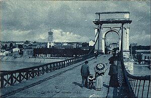 Valence - Pont suspendu