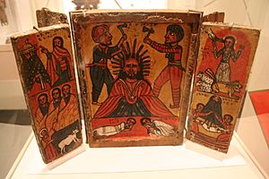 WLA brooklynmuseum 19th century Amhara icon