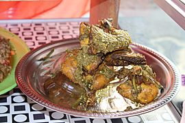 Ayam goreng lado hijau