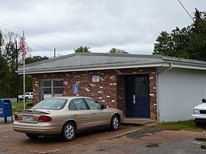 The U.S. Post Office in Boligee, Alabama, in 2009