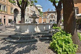 Brescia fontana del Vescovado