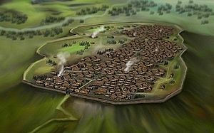 Celtic Oppidum 1st century B.C.