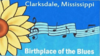 Flag of Clarksdale, Mississippi