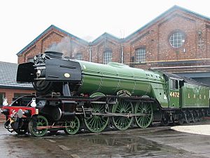 Flying Scotsman in Doncaster