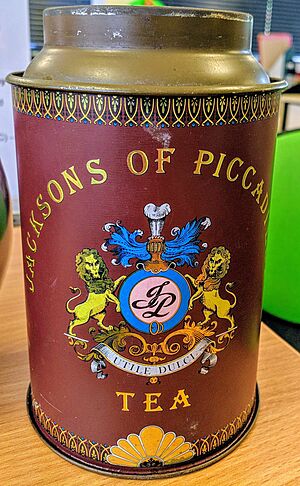 JACKSON OF PICCADILLY TEA TIN