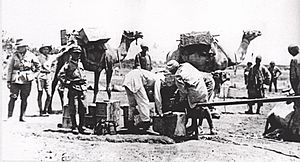 Jaffa 1918, water fantasies being filled