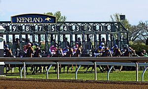 Keeneland gate