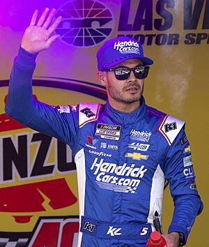 Kyle Larson Driver Introductions Las Vegas 2024.jpg