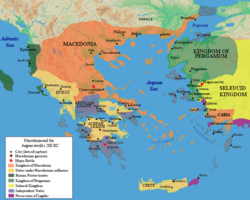 Macedonia and the Aegean World c.200