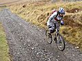 Mountain-biker-climbs