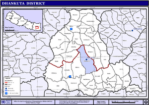 NepalDhankutaDistrictmap