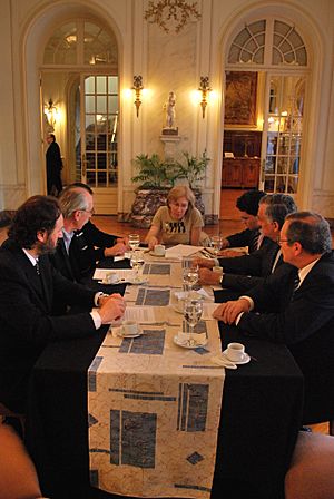 Palacio Taranco meeting