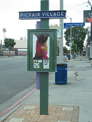 Pickfair Village Signage