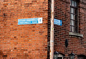 Portobello street signs