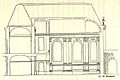 Projet de coupe de la chapelle de Meudon AN