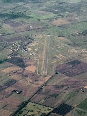 RAF Scampton front the air