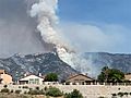 Smoke seen from Saddlebrooke, Tues, June 23