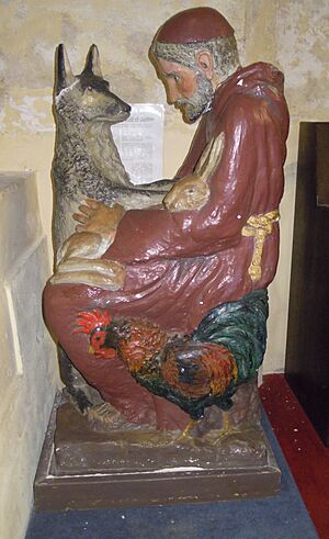 Statue St Margaret of Antioch Northam