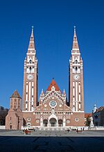 Szeged cathedral 2021-03-02 main facade.jpg