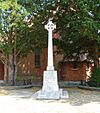 War Memorial at St George's Church, Barnett Wood Lane, Ashtead (August 2013).JPG