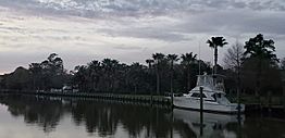 Boats on Dickinson Bayou