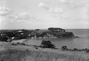 Castor Bay, 1916 (cropped)