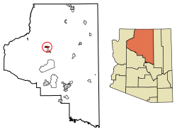 Location of Grand Canyon Village in Coconino County, Arizona