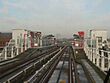 Deptford Bridge DLR station from a southbound train 2005-12-10.jpg