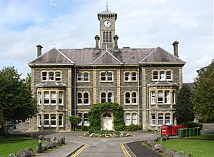 Glenside Hospital, main building, front